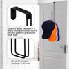 2 Pcs Over The Door Hat Rack 12 x 2 Inch Hat Organizer for Baseball Caps over Door Baseball Cap Organizer Hat Storage Space Saving Hat Rack Hat