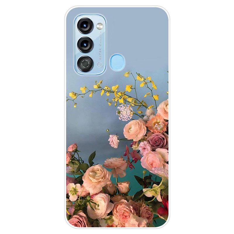 For itel Vision 3 Vision3 Veske Myk Silikon Bakdeksel Tegneserie Telefonveske Mote