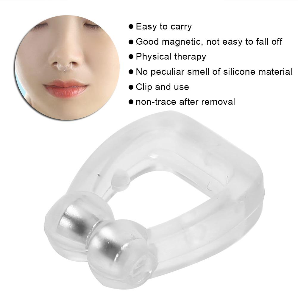 10pcs Anti Snoring Devices Silicone Soft Portable Magnetic Sleeping