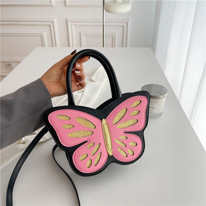 Popular Women's Butterfly-shaped Handbag, Unique Shoulder Bag, Cute Crossbody Bag