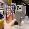 Ins Acrylic Plated Lens Mirror Mobile Phone Case for Samsung S24Ultra Beauty Mirror Case S23