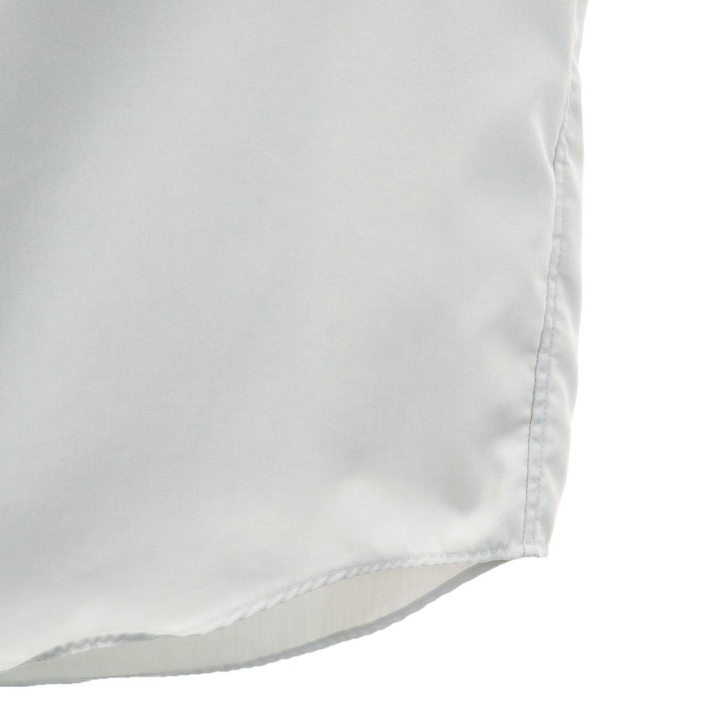 green label relaxing Long sleeve Stand collar shirt L gray Men's Used