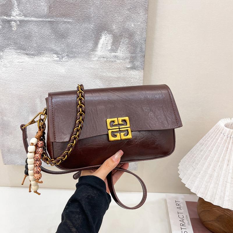 Premium Retro Niche Bag Women's New Fashion Versatile Shoulder Messenger Bag Commuter Small Square Bag