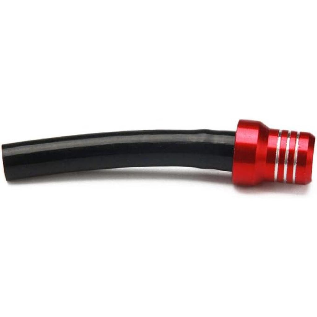 Motorcycle Gas Cap Vent Hose Fuel Tank Tube Breather CNC for CRF50 CRF110 CFR125 CRF150 CRF250 CRF450 XR50 XR150 TRX90 TRX250 Dirt Pit Bike ATV Red