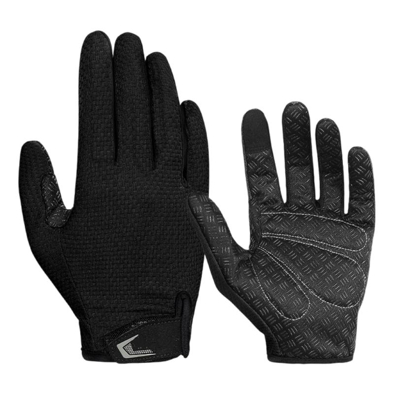 

Antislip Cycling Mittens Mountaineering Gloves for Women Men Breathable Gloves Full Finger Gloves Touchscreens Gloves XL чорний