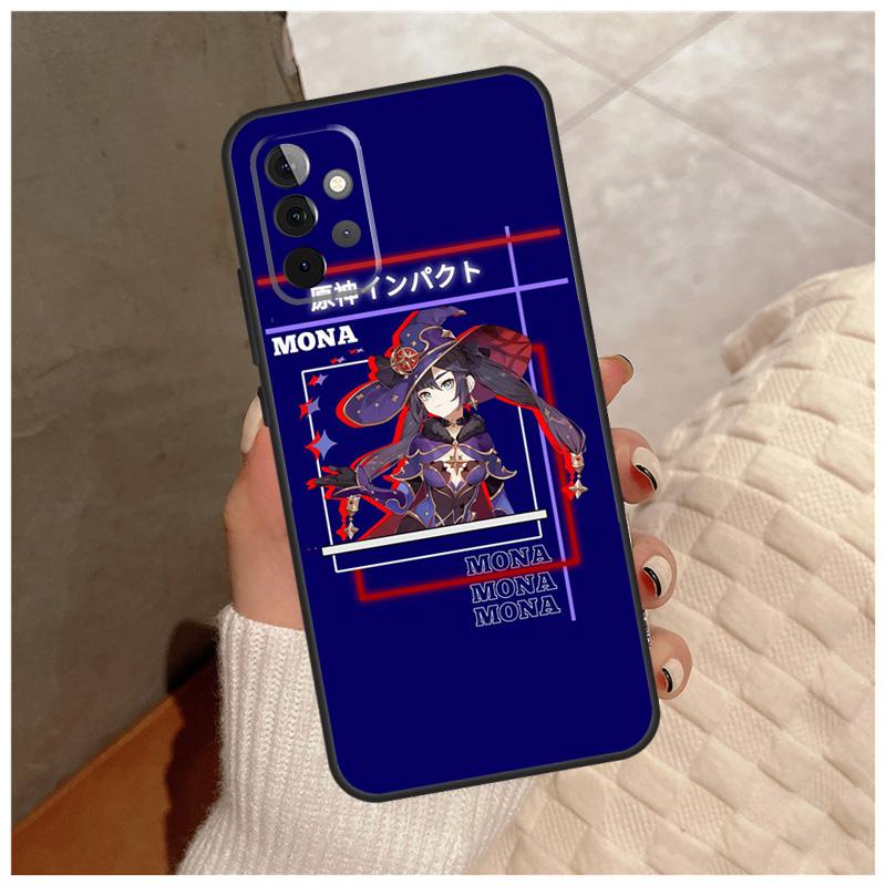 Genshin Impact Mona For Samsung Galaxy A13 A33 A53 A34 A54 A14 A15 A16 A26 A36 A56 A12 A32 A52 A06 A35 A55 Case