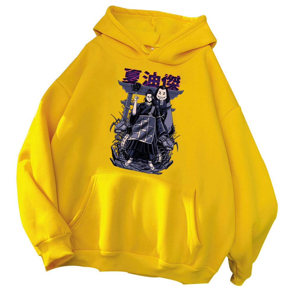 Jujutsu Kaisen Suguru Geto Graphic Printed Hoodies Vintage Oversized Hooded Hip Hop Long Sleeves Cotton Hoodie Men Women Clothes