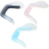 Glasses Pads 3Pcs U Shaped Eyeglasses Pads Screw in Glasses Strap Bridge Silicone Pads Transparent Eyeglasses Anti Slip Anti Drop Glasses Fixing Tool