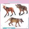 Simulated Wild Animal Wolf Model Ornament For Children Learning And Decor