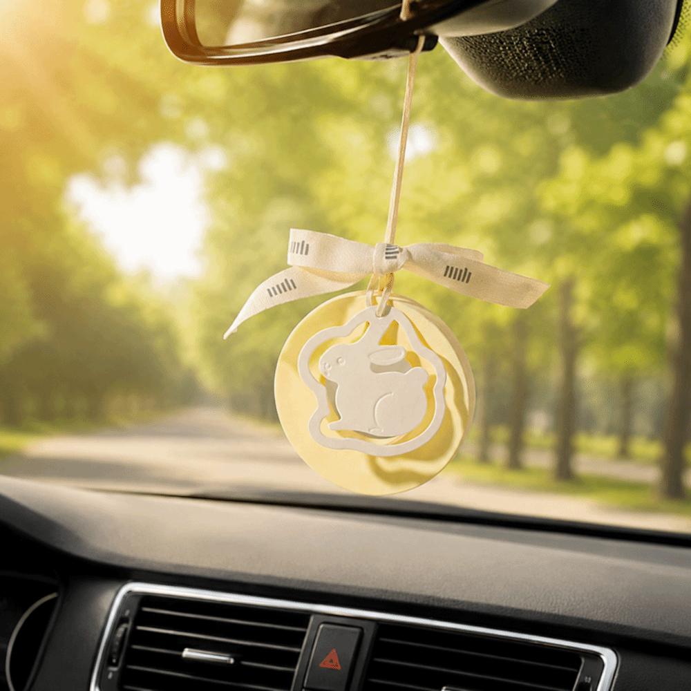 Scented Car Fragrance Diffuser Rabbit Pendant Wardrobe Aromatherapy Festival Gift