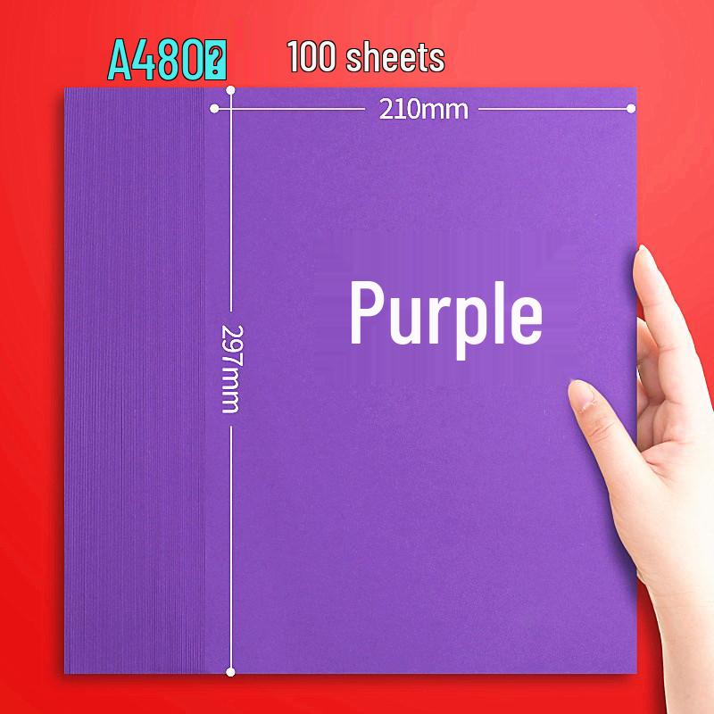 A4 Colored Printing and Origami Paper - 10 Colors