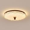 French Mid-Century Pearl Ceiling Light for Bedroom, Dining Room, or Study