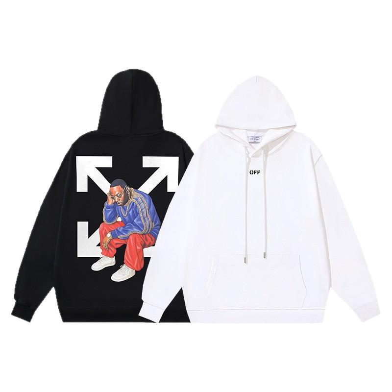 2025 Höst/Vinter Unisex Oregelbundet Bokstavs- och Pilmönster Rundhalsad Pullover Sweatshirt