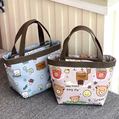 Cartoon Portable Small Capacity Casual Tote Bag 2025 New Oxford Fashion Handbag New Women'S Simple Printing Handbag Designer Mommy Bag