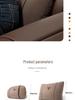 Headrest Cushion and Lumbar Support for Tesla Model 3/Y/S/X