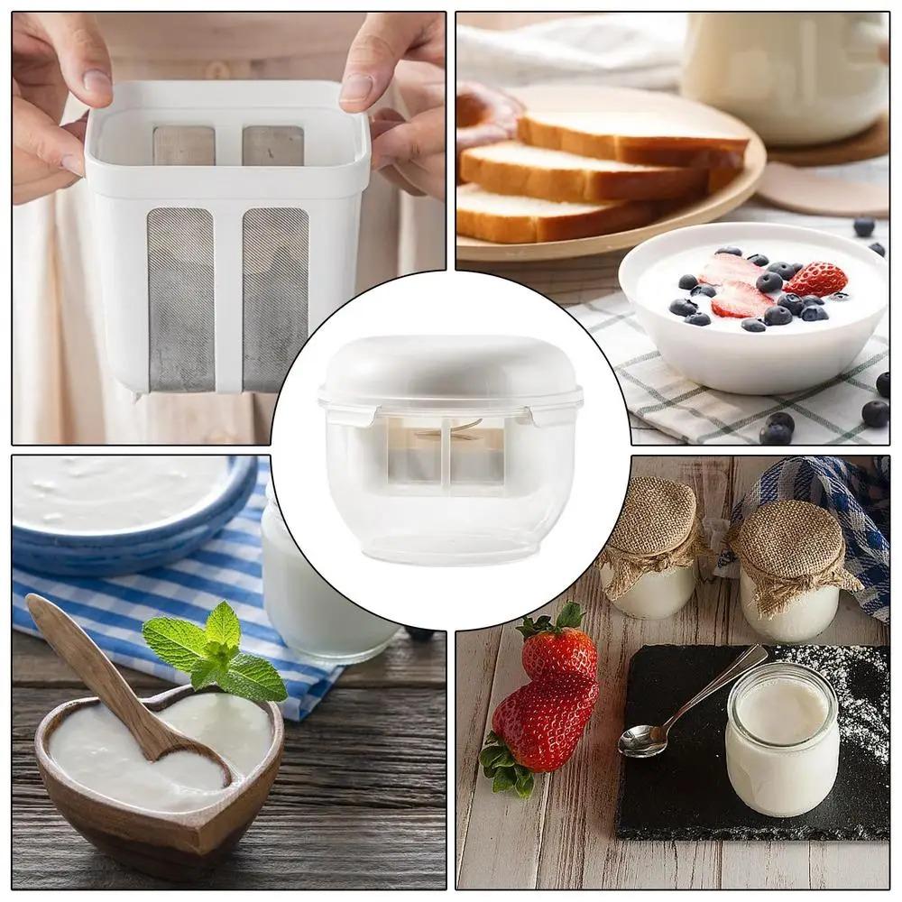Self-made Yogurt Filter Maker Reusable Food Strainer Useful Whey Separator  Soybean