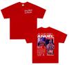 Rapper ANUEL AA Real Hastala Muerte Tour 2025 new Album T Shirt Men Retro Hip Hop Fashion Cotton Short Sleeve Tshirt Streetwear