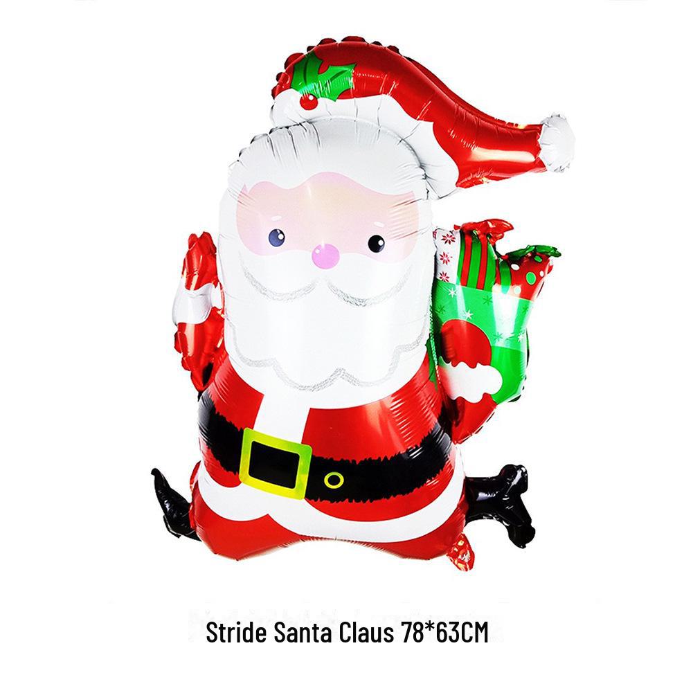 Christmas Tree Snowflake Aluminum Film Balloons for Party Decoration