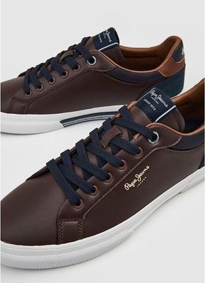 Baskets Retro Kenton (cuir artificiel) brun