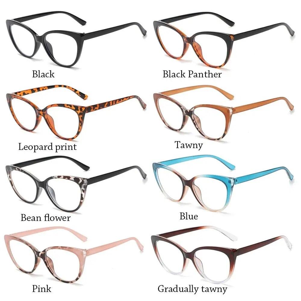 Fashion Round Anti-Blue Light Glasses Women Men Blue Pink Black Eye Protection Ultra Light Eyeglasses Office Computer Goggles