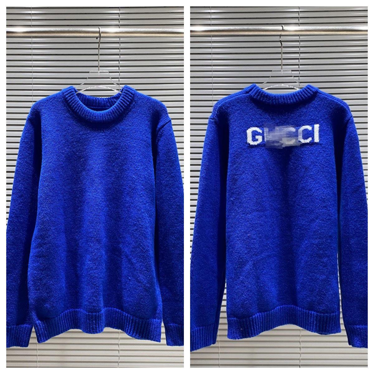 

Розкішний унісекс светр Prada з круглим вирізом та вишитим логотипом Small