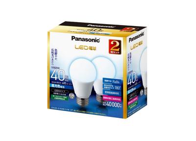 LED Base Diameter Equivalent To 40W Daylight Equivalent General Wide Light Distribution 2 Compatible with Closed Fixtures LDA4DGK40ESW2T