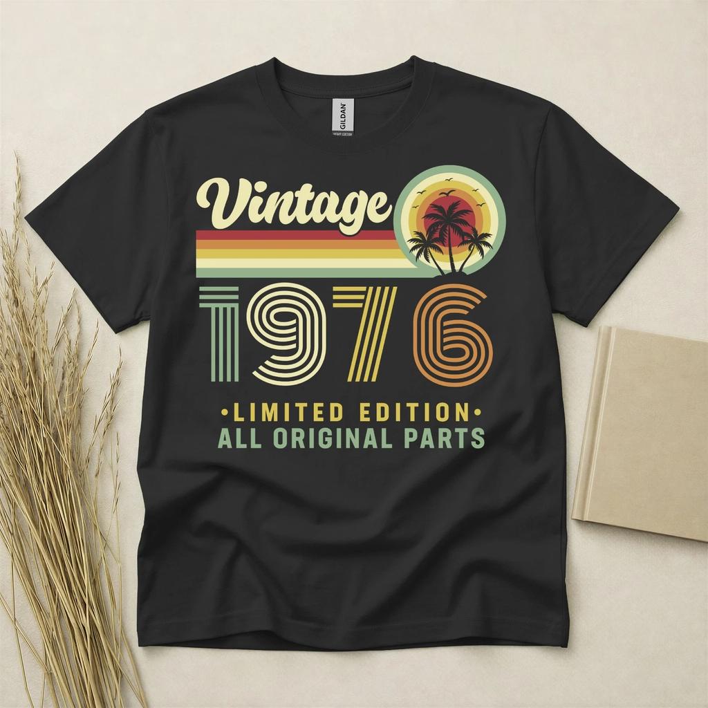 50th Birthday Children's T-shirt Born In 1976 50 Years Old Gifts Vintage Retro Children's Children's T Children's T-shirt Fifty