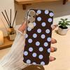 Ins Style P-Polka Dot Vintage Phone Case For Samsung Galaxy A71,A70,A52,A51,A40,A30 Transparent Cover