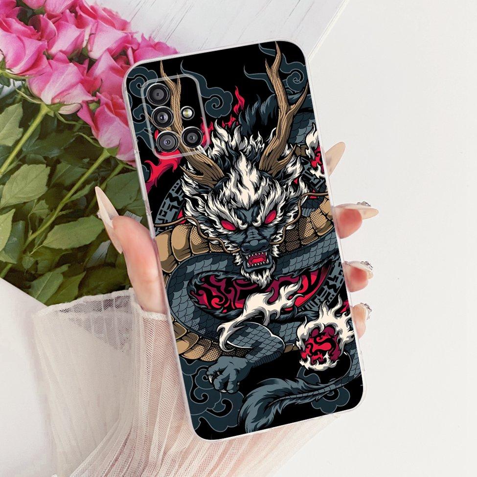 For Samsung A51 5G Clear Case A516F Cute Cat Fashion Butterfly Funny Painted Cover For Samsung Galaxy A51 5G Casing A516B
