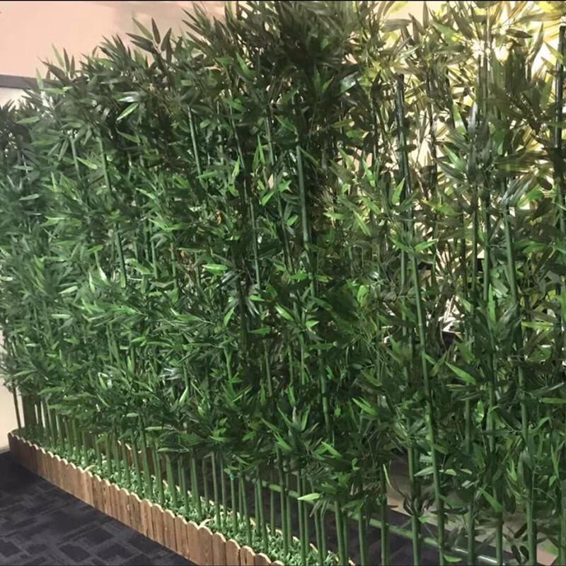 Faux Bamboo Partition Screen Base