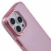 For iPhone 16 Pro Max Case TPU+PC Phone Back Cover Lens Frame Rhinestone Decorated