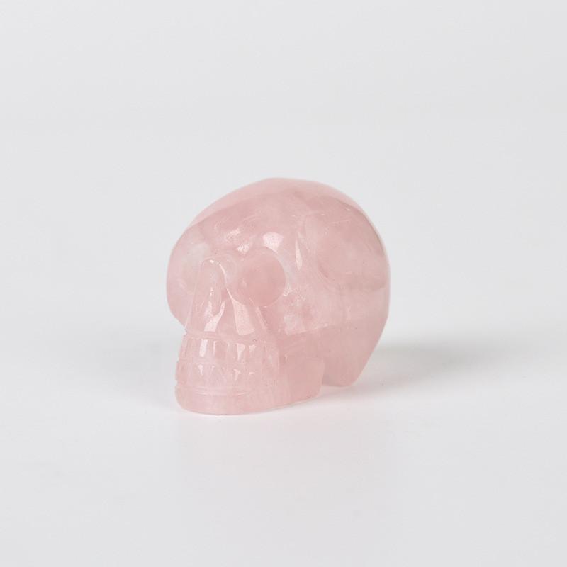 Skull Pink Art Figurine Handicraft Living Room Display Decoration Gifts Toy