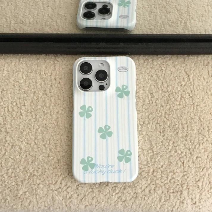 

Роскошный Чехол Clmj Lucky Stripe для iPhone 17 16 15 14 13 12 11 Pro Max X XS XR XSMax 7 8 Plus Air Глянцевая Пленка Жесткий PC Чехол iPhone 13 mini
