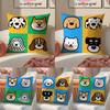 Four-Point Cute Cartoon Dog Pictures Pillow Case Comfort Sofa Bed Silky Elegant Invisible Zipper Decorative Cushion Cover