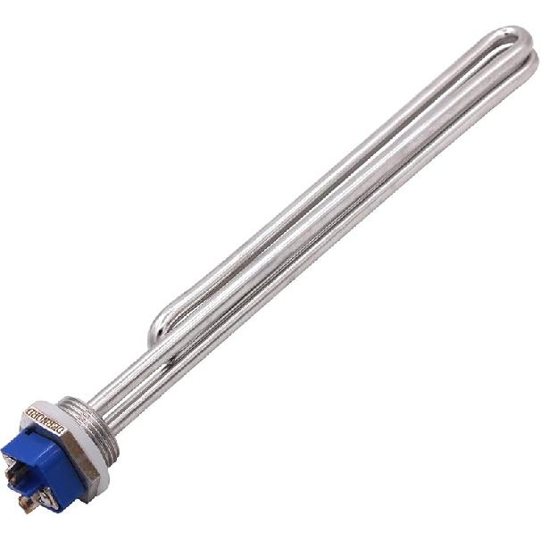 DERNORD 2500W 208V Screw-In Foldback Water Heater Element - Low Watt Density