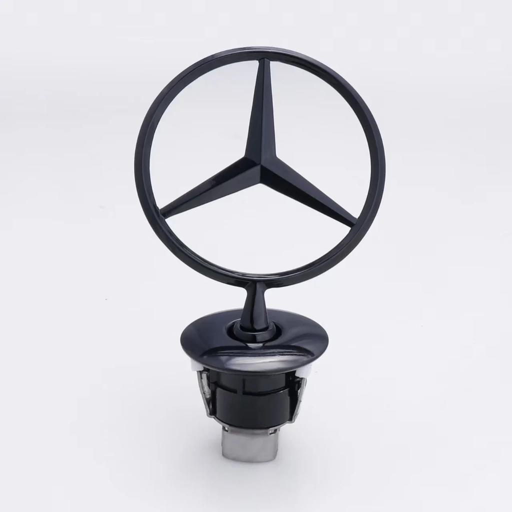 For Mercedes Benz Metal Star Bonnet Hood Logo Emblem Badge For Mercedes Benz AMG Maybach W204 W205 W203 W211 W212 W213 C180 C200