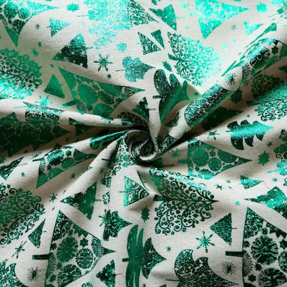 New Year American Cotton and Hemp Dining Table Fabric Art Christmas Home Table Cloth Table Flag Table Mat