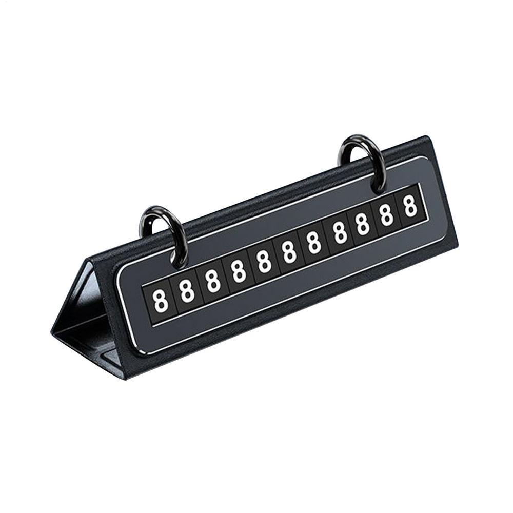 

Temporary Parking Number Plate, Automotive Privacy Contact Card, Sedan Truck Caravan Mall Garage Lawn Roadside Vehicle Supplies