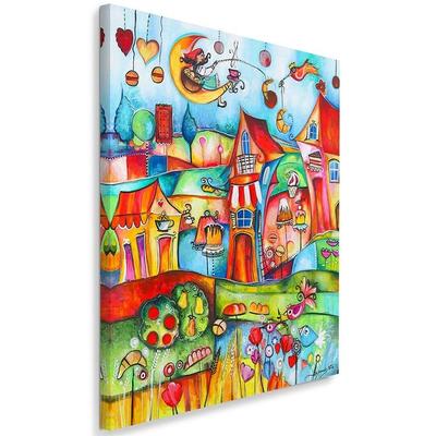 Canvas Print, Fairytale Town