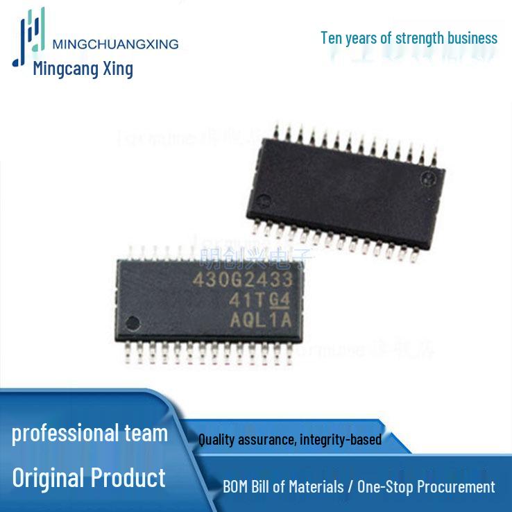 MSP430G2433IPW28R TSSOP28 IC - New, Original, In Stock