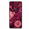 For Honor X9c Case X 9 c Coque Flowers Black Silicone TPU Soft Back Cover For Honor Magic 7 Pro Magic7 5G lite Phone Case Funda