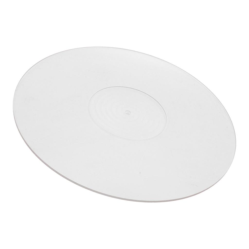 Record Turntable Pad Anti Static Acrylic Improve Sound Quality Professional Turntable Slipmat for 12 Inch Record