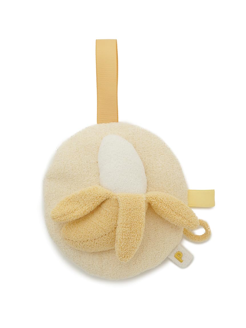 

BABY Airy Moko Banana Rattle PBGG252424 YEL F [Gelato Pique]