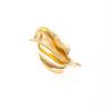 Irregular Smooth Leaf Brooch, Exaggerated Sense Of Niche Design Temperament, Advanced Sense, Simple Suit Pin