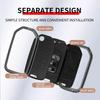 Interior Mouldings Metal Leather Car Key Case Cover For Honda Civic HRV CRV XRV CR-V Crider Odyssey Pilot Fit Accord Protect Key