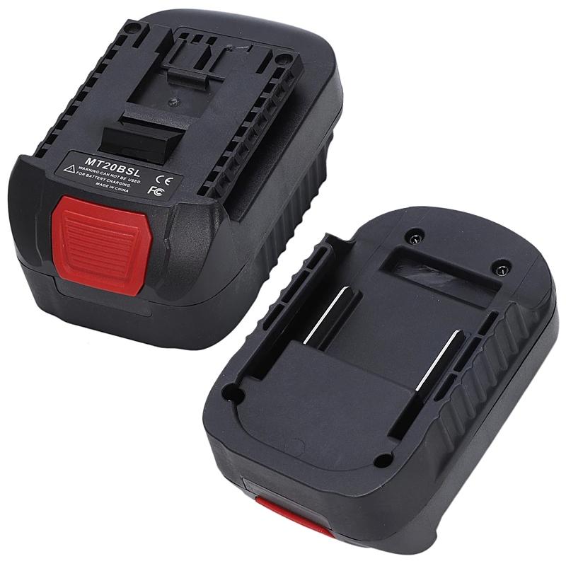 Toolbox Organization 11*10.5*9cm Battery Converter Power Tool Converter Lithium Battery Adapter Broad Battery Support