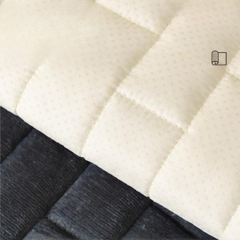 Delicate Wide Bording Sofa Pad Flannel Autumn and Winter Sofa Cushion Thick and Warm Winter Cushion Straight Sofa Cushion Couch Cover