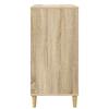 Record Player Stand Sonoma Oak 71 x 39.5 x 83 cm