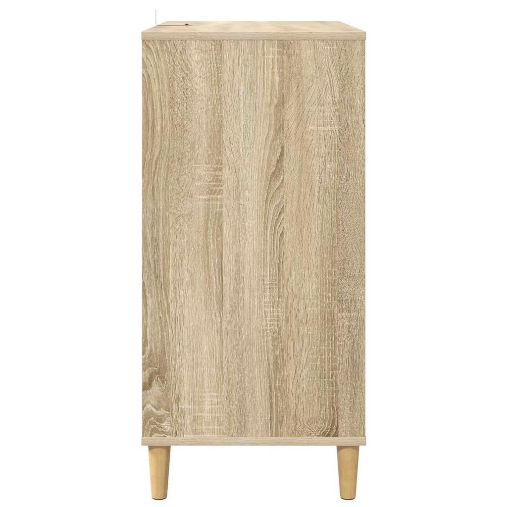 Record Player Stand Sonoma Oak 71 x 39.5 x 83 cm