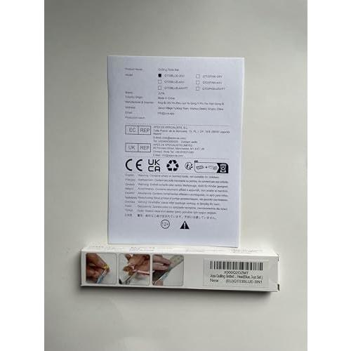 JUYA Quilling Hole Punching Tool with Stainless Steel Head (3-Piece Set, Blue)